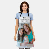 Personalisiertes Oma Schürze (Getragen)