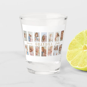 Personalisiertes Oma-Shotglas Benutzerdefinierte Schnapsglas