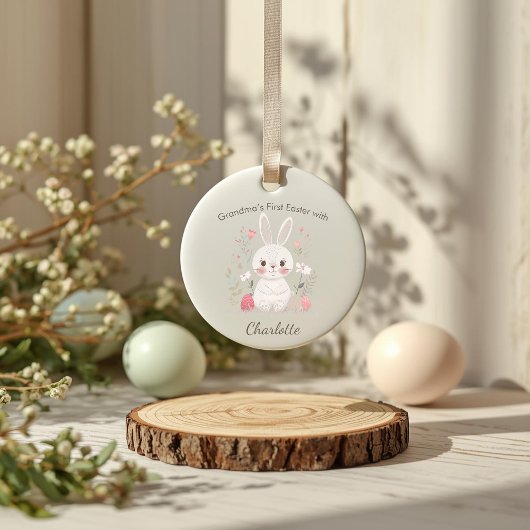 Personalisiertes Omas erstes Ostern  Ornament