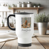 Personalisiertes Opa-Foto-Geschenk Reisebecher