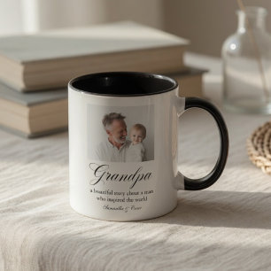 Personalisiertes Opa-Foto   Individueller Großvate Tasse
