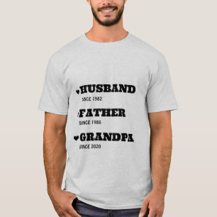 Personalisiertes Opa-Shirt mit Terminen T-Shirt