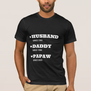Personalisiertes Opa-Shirt mit Terminen T-Shirt
