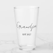 Personalisiertes Opferglas - Bestehendes Jahr Glas (Vorderseite)