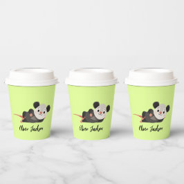 Personalisiertes Opossum Pappbecher