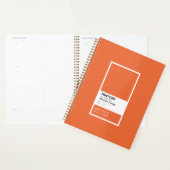 Personalisiertes Orange-Notebook | Individuelle Na Planer (Anzeige)