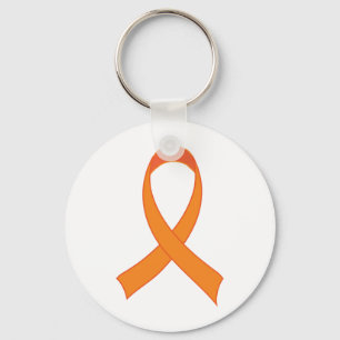 Personalisiertes Orange Ribbon Awareness-Geschenk Schlüsselanhänger