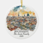 Personalisiertes Ornament in Bukarest, Rumänien (Vorne)