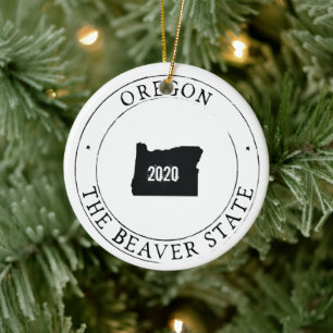 Personalisiertes Ornament Oregon