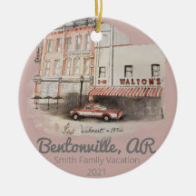 Personalisiertes Ornament Walmart Aquarell