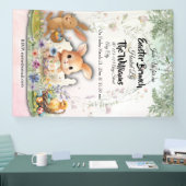 Personalisiertes Oster-Brunch-Party-Banner Banner (Messe)