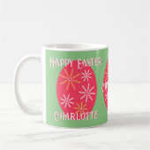 Personalisiertes Ostereier Kaffeetasse (Links)