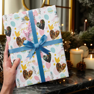 Personalisiertes Osterfeierungspapier Geschenkpapier