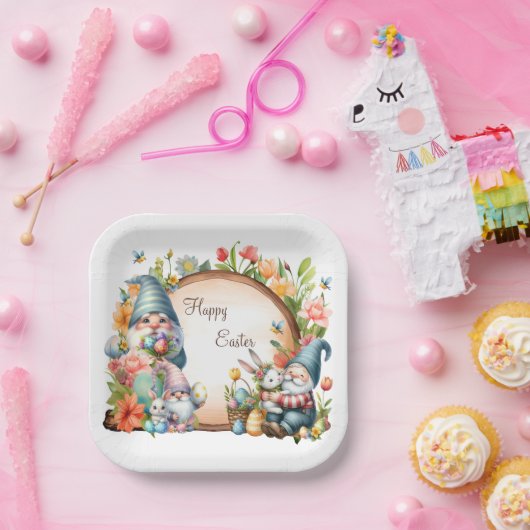 Personalisiertes Ostergebirge Pappteller (Party)