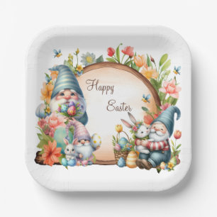 Personalisiertes Ostergebirge Pappteller