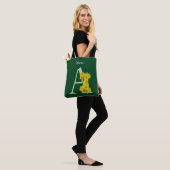 Personalisiertes Osterglocken-Monogramm Initial A Tasche (Am Model)