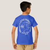 Personalisiertes Osterhase Shirt mit Namen (Schwarz voll)