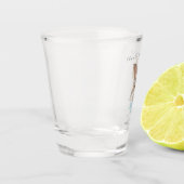 Personalisiertes Osterhasen-Shotglas als Partygesc Schnapsglas (Links)
