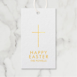 Personalisiertes Osterkreuz Geschenkanhänger