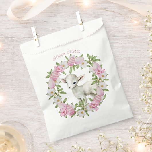 Personalisiertes Osterlamm Geschenktütchen (Ausgeschnitten)