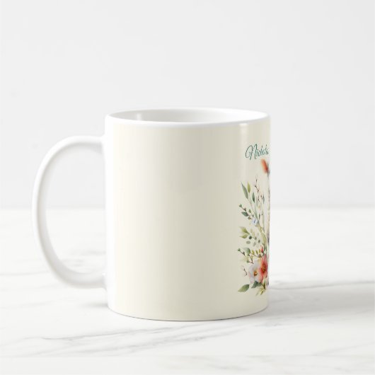 Personalisiertes Osterlamm Kaffeetasse (Links)