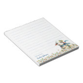 Personalisiertes Osterlamm Notizblock (angewinkelt)