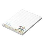 Personalisiertes Osterlamm Notizblock (Rotiert)