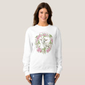 Personalisiertes Osterlamm Sweatshirt (Vorne ganz)