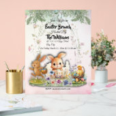 Personalisiertes Ostern Brunch Acryl Willkommenssc Acrylschild (Hochzeit)