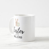 Personalisiertes Ostern "mit der Familie" | Gesche Kaffeetasse (Vorderseite Links)