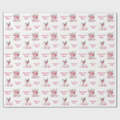 Personalisiertes Osterpapier Geschenkpapier (Flach)