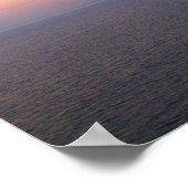 Personalisiertes Ozeangebirge Poster (Ecke)