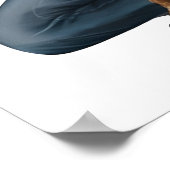 Personalisiertes Paar mit Portrait für Haustiere,  Poster (Ecke)