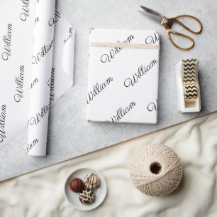 Personalisiertes Packpapier