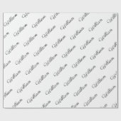 Personalisiertes Packpapier (Flach)