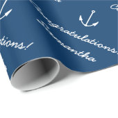 Personalisiertes Packpapier | Anker (Rolleneckpunkt)