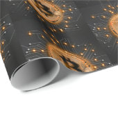 personalisiertes Packpapier für Händler, Bitcoin-L (Rolleneckpunkt)