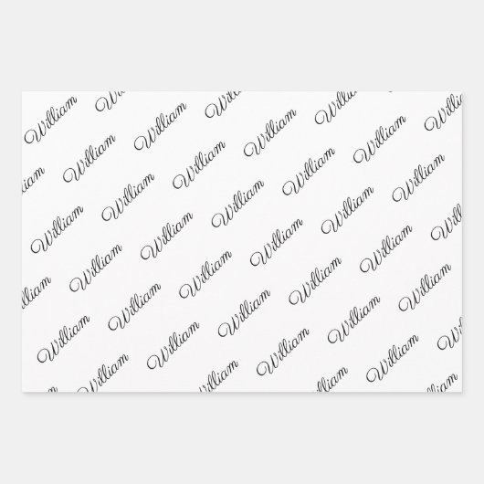 Personalisiertes Packpapier  Geschenkpapier Set (Vorderseite 3)