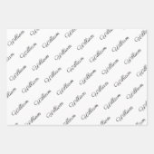 Personalisiertes Packpapier  Geschenkpapier Set (Vorderseite 2)