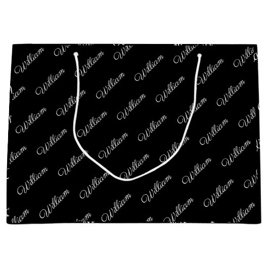 Personalisiertes Packpapier Große Geschenktüte (Vorderseite)