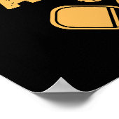 Personalisiertes Paddel Poster (Ecke)