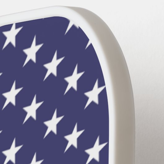 Personalisiertes Paddel unter amerikanischer Flagg Pickleball Schläger (Linke Seite)