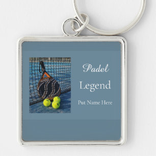 Personalisiertes Padel-Legend-Geschenk für ihn Schlüsselanhänger
