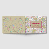 Personalisiertes Paint Artist Exhibition Gästebuch (Voll)