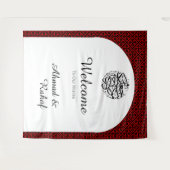 Personalisiertes palästinensisches Henna-Foto Hint Wandteppich (Vorderseite (Horizontal))