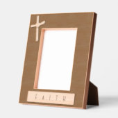 Personalisiertes Palm Cross Einzigartiges Osterkun Geätzte Rahmen (Links)