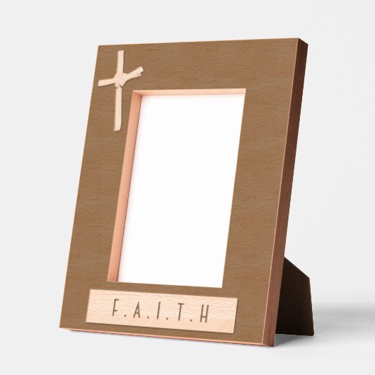 Personalisiertes Palm Cross Einzigartiges Osterkun Geätzte Rahmen (Links)