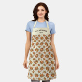 Personalisiertes Pancake-Muster, Ihr benutzerdefin Schürze (Getragen)