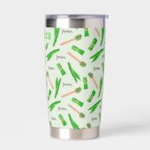 Personalisiertes Pandan-Blatt Thermobecher (Links)