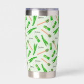 Personalisiertes Pandan-Blatt Thermobecher (Rückseite)